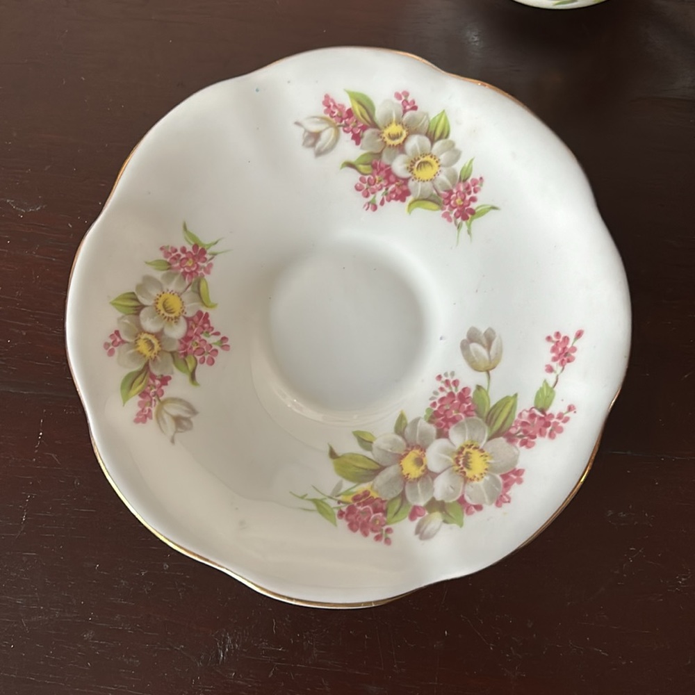 Viintage Rosina Bone China Tea Cup and Saucer - Picture 3 of 10